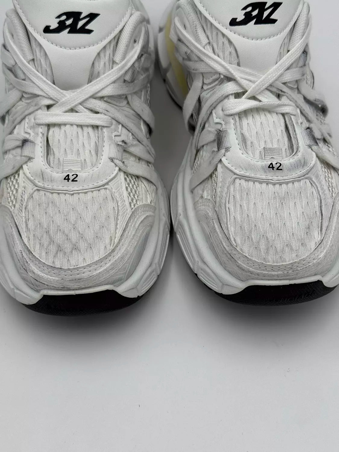 Balenciaga 3XL Extreme Laces (all white)