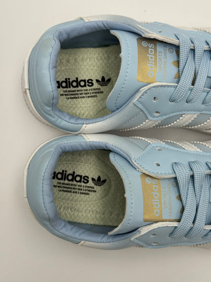 Adidas Samba "baby blue fade"