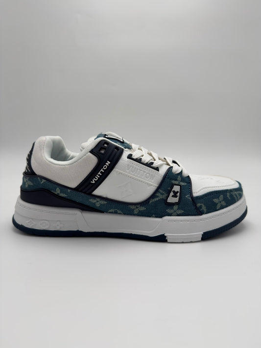Louis Vuitton LV Trainer "Navy Damier denim" (sp)