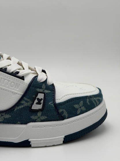 Louis Vuitton LV Trainer "Navy Damier denim" (sp)