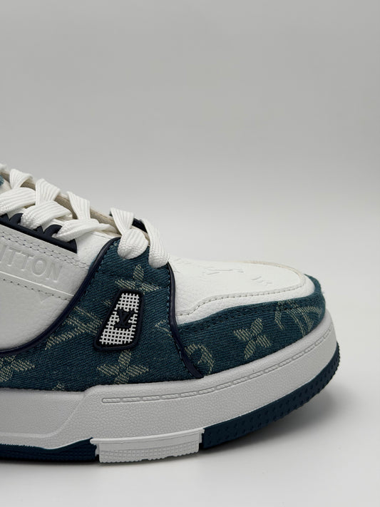 Louis Vuitton LV Trainer "Navy Damier denim" (sp)