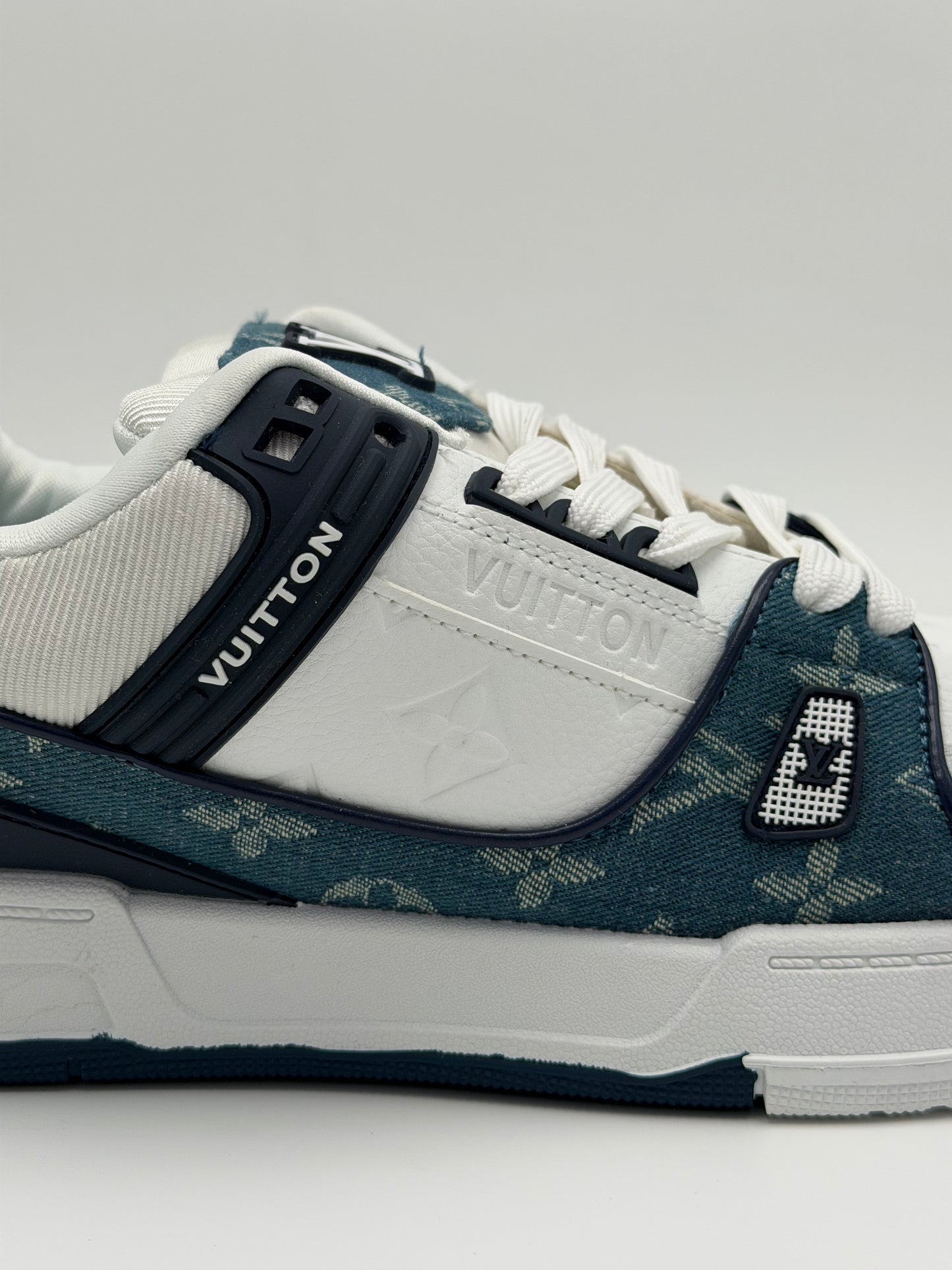 Louis Vuitton LV Trainer "Navy Damier denim" (sp)