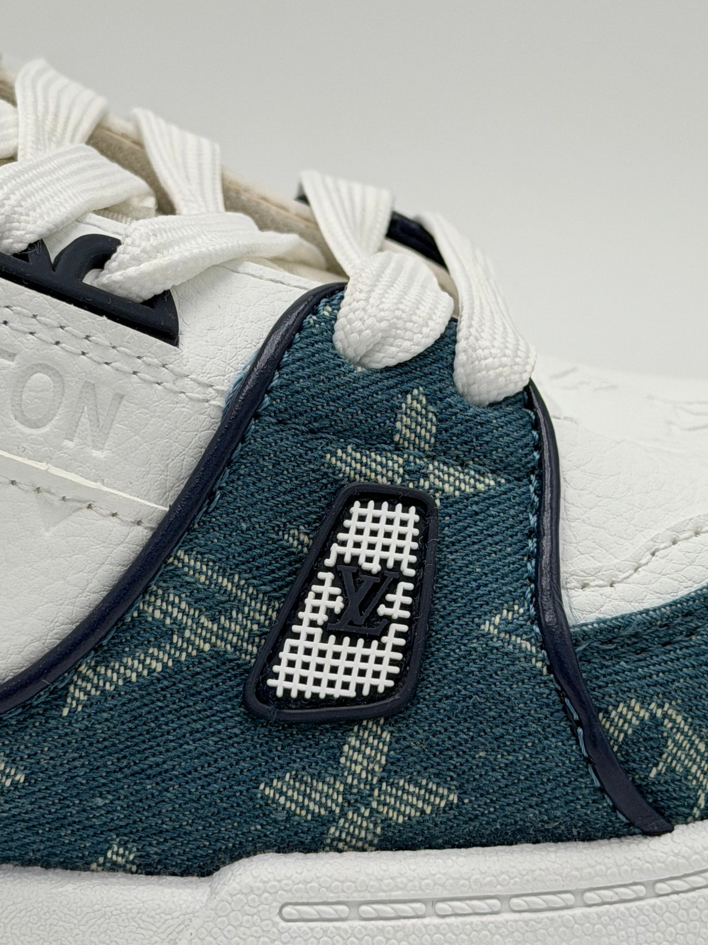 Louis Vuitton LV Trainer "Navy Damier denim" (sp)