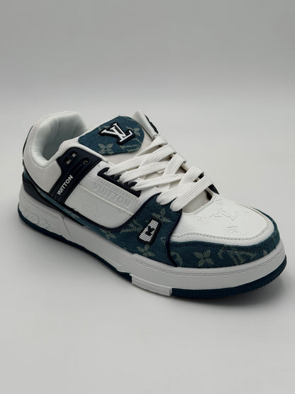 Louis Vuitton LV Trainer "Navy Damier denim" (sp)