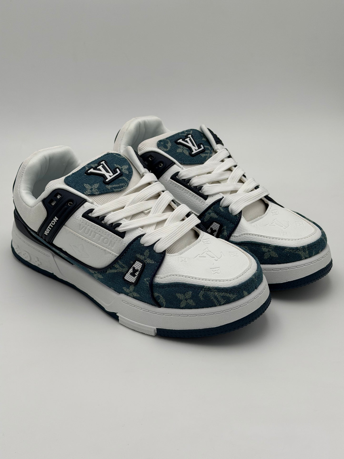 Louis Vuitton LV Trainer "Navy Damier denim" (sp)