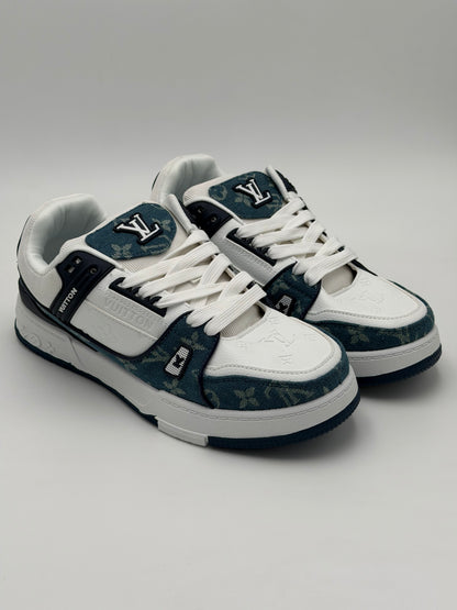 Louis Vuitton LV Trainer "Navy Damier denim" (sp)