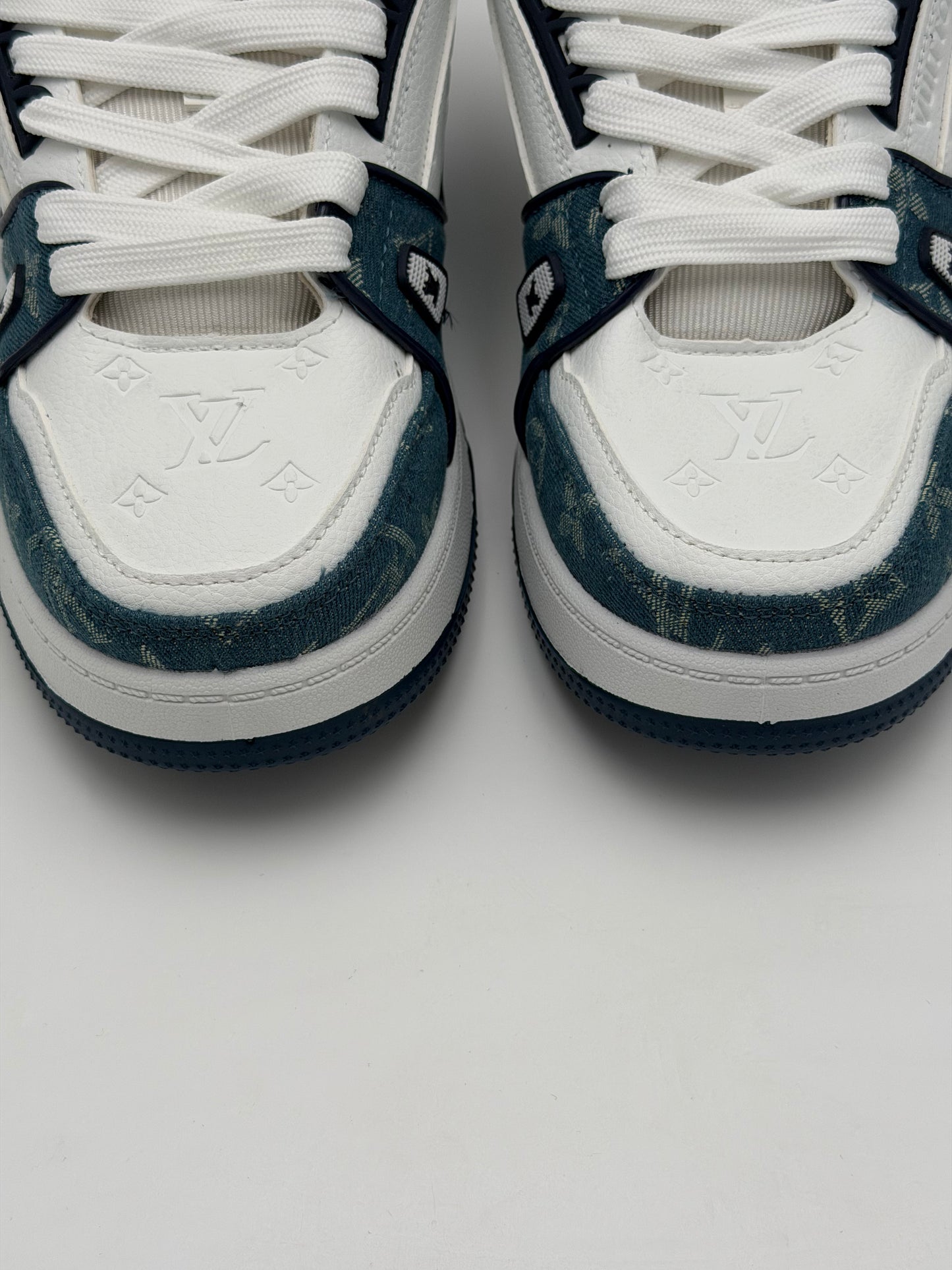 Louis Vuitton LV Trainer "Navy Damier denim" (sp)