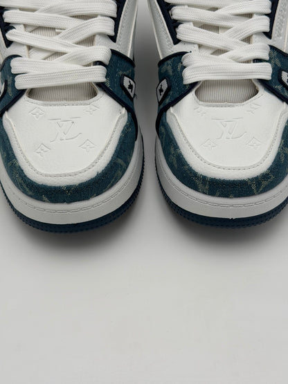 Louis Vuitton LV Trainer "Navy Damier denim" (sp)