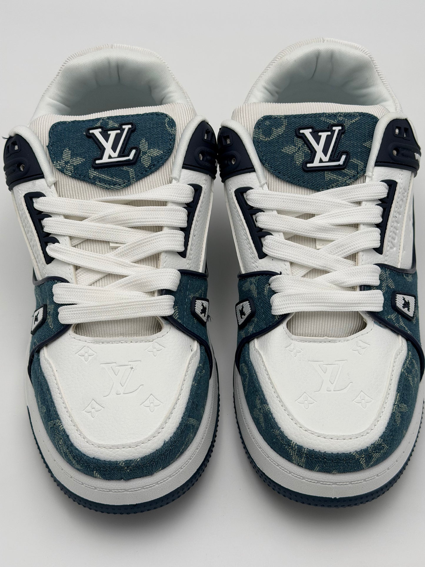 Louis Vuitton LV Trainer "Navy Damier denim" (sp)