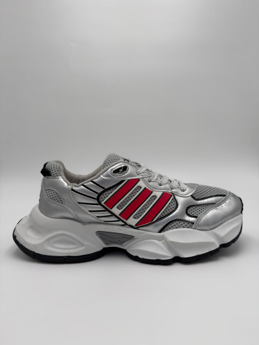 Adidas CLIMACOOL VENTO 3.0 Running "silver red"