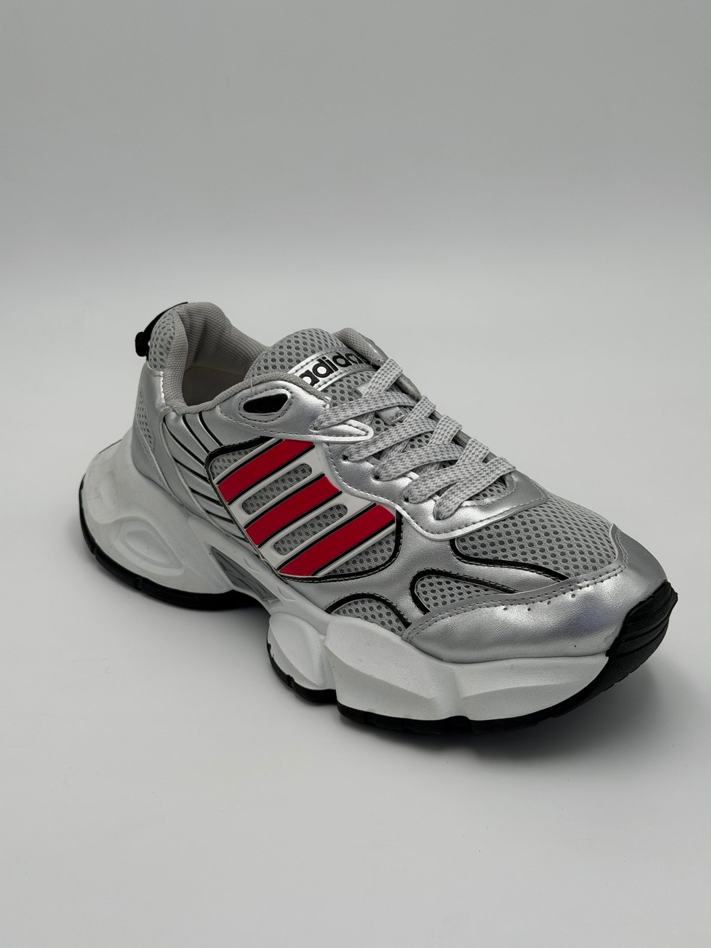Adidas CLIMACOOL VENTO 3.0 Running "silver red"