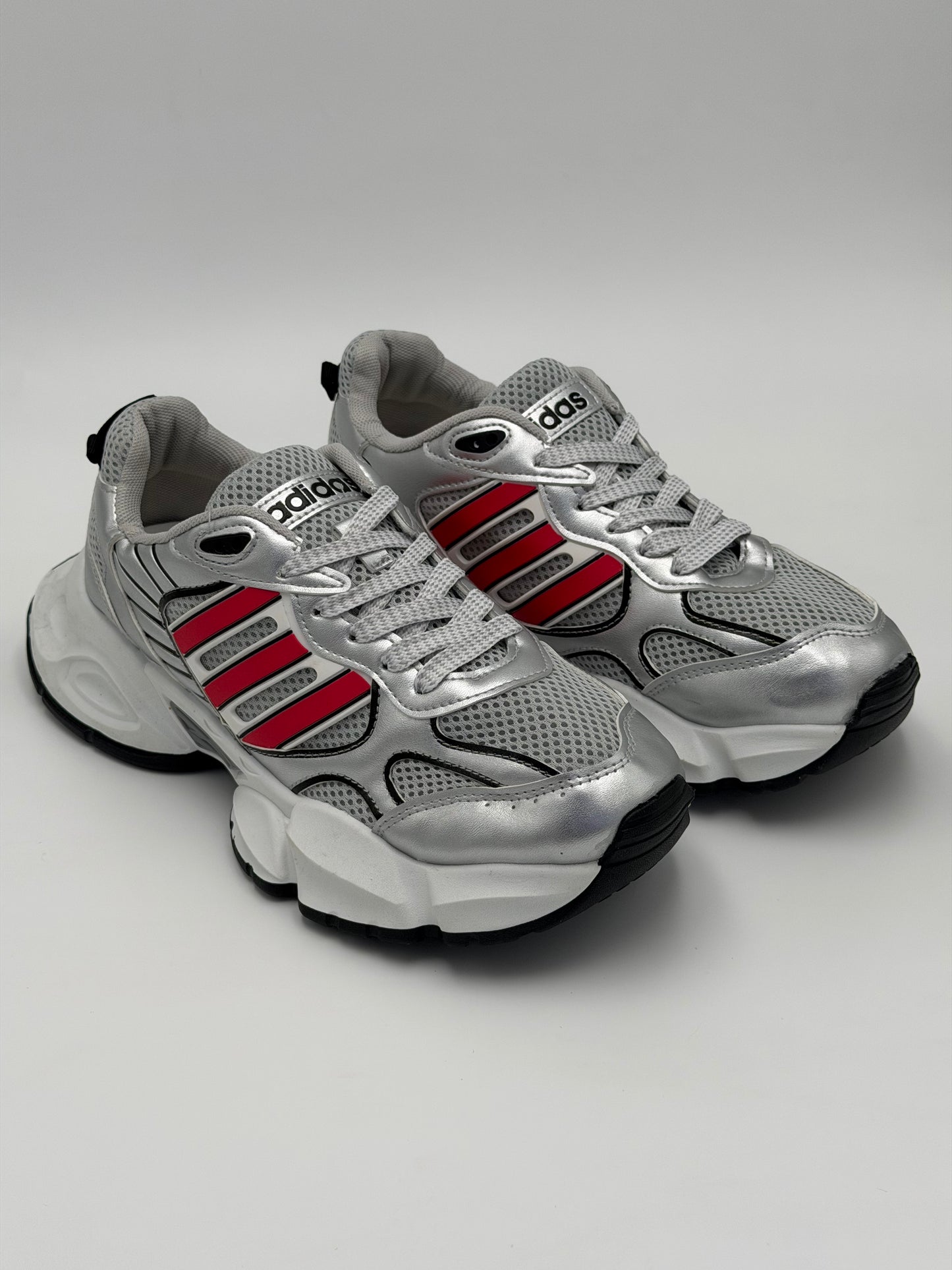 Adidas CLIMACOOL VENTO 3.0 Running "silver red"
