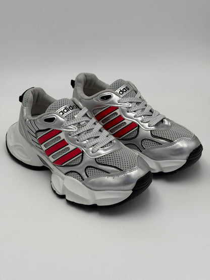 Adidas CLIMACOOL VENTO 3.0 Running "silver red"