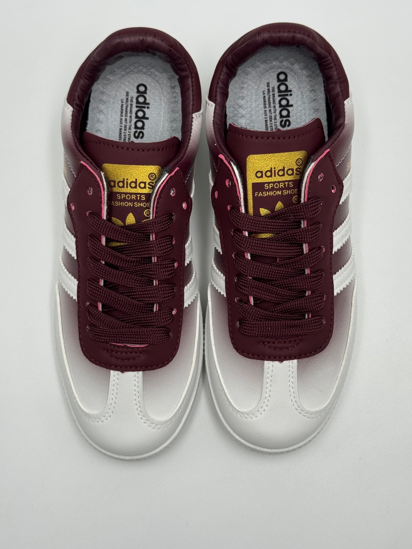 Adidas Samba "burgundy fade"