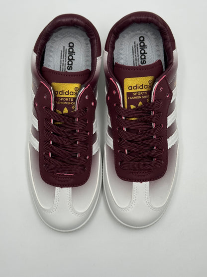 Adidas Samba "burgundy fade"
