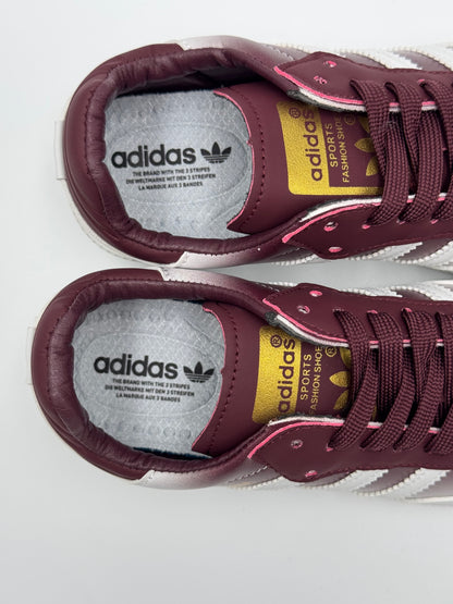 Adidas Samba "burgundy fade"