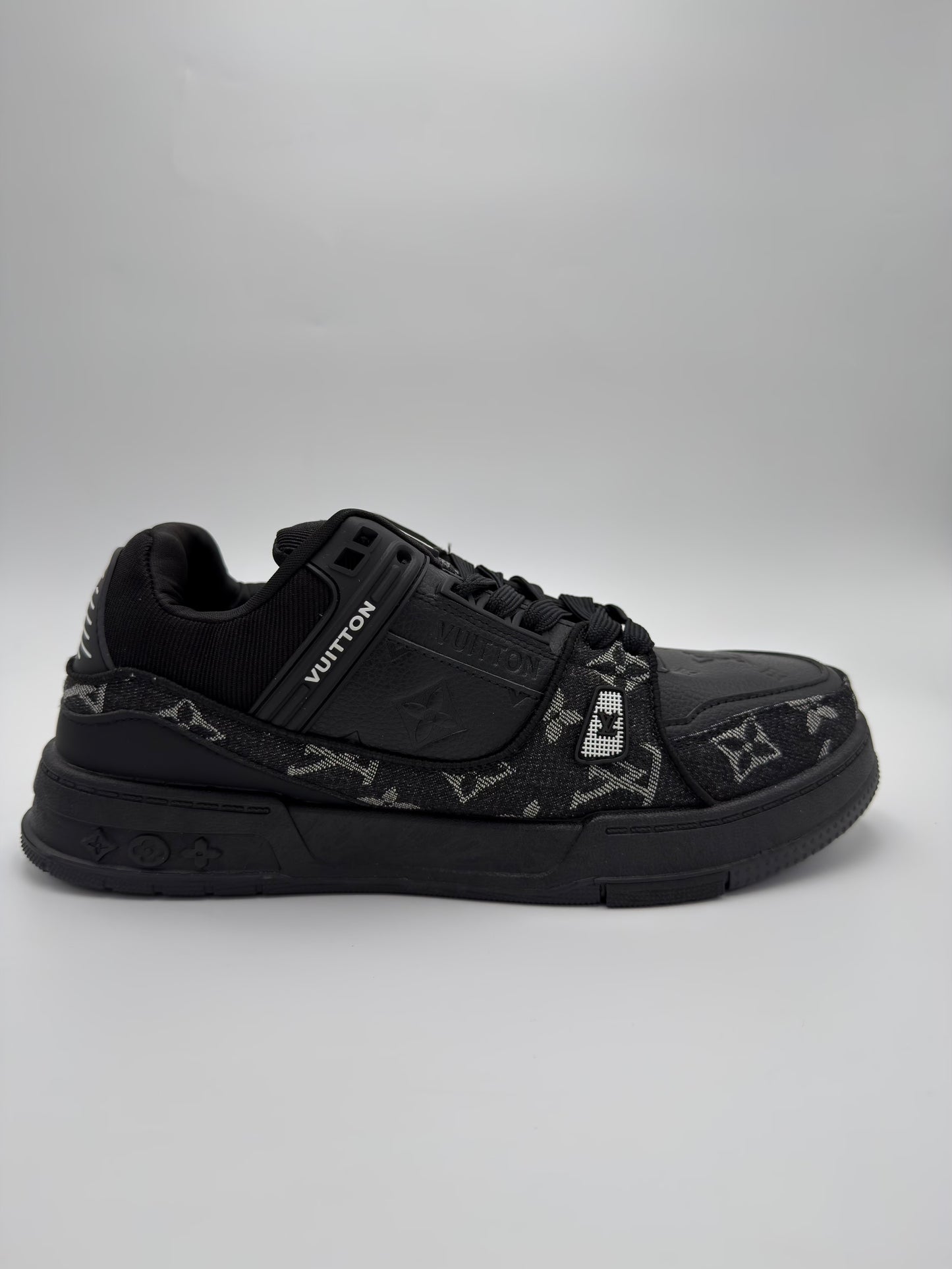 Louis Vuitton LV Trainer "Black Damier denim" (sp)