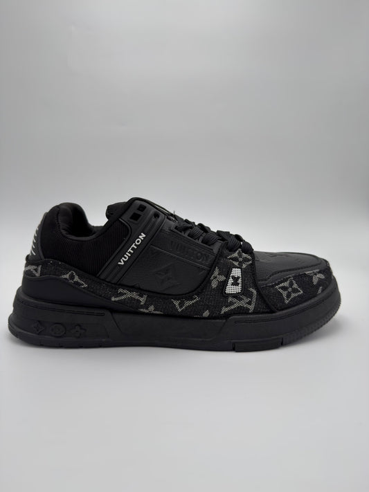 Louis Vuitton LV Trainer "Black Damier denim" (sp)