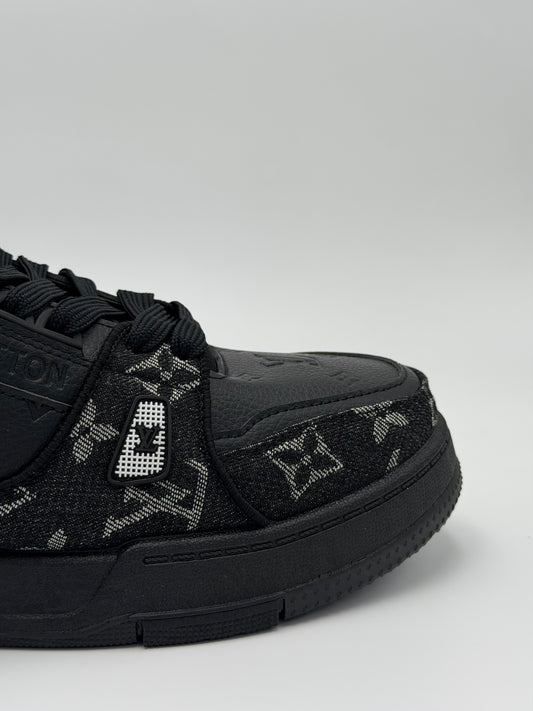 Louis Vuitton LV Trainer "Black Damier denim" (sp)