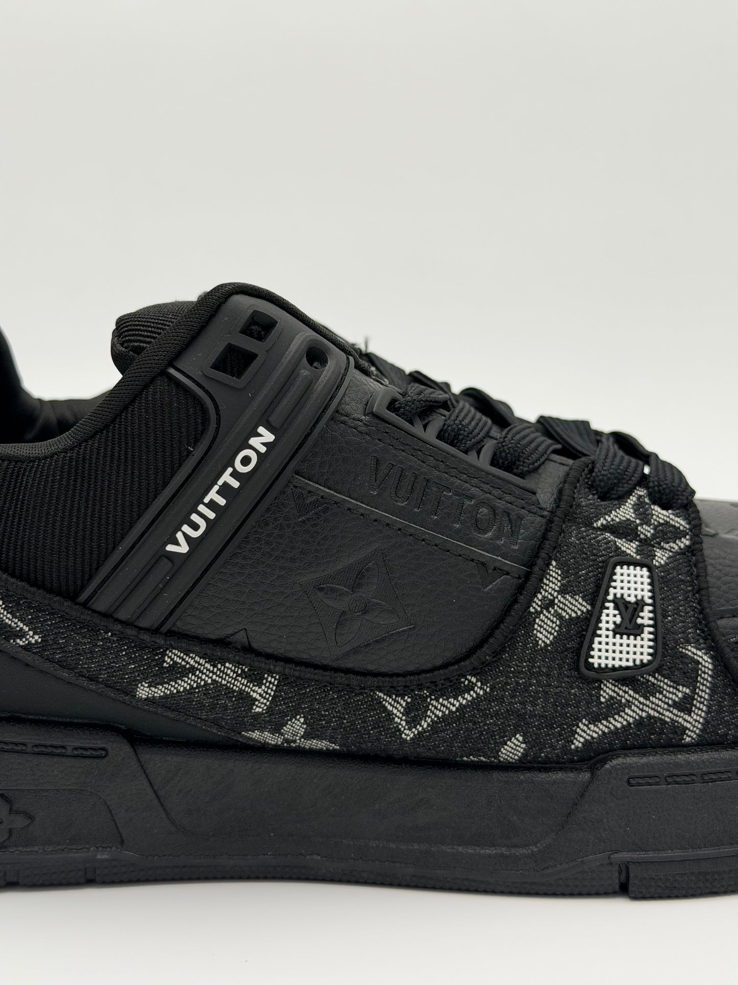 Louis Vuitton LV Trainer "Black Damier denim" (sp)