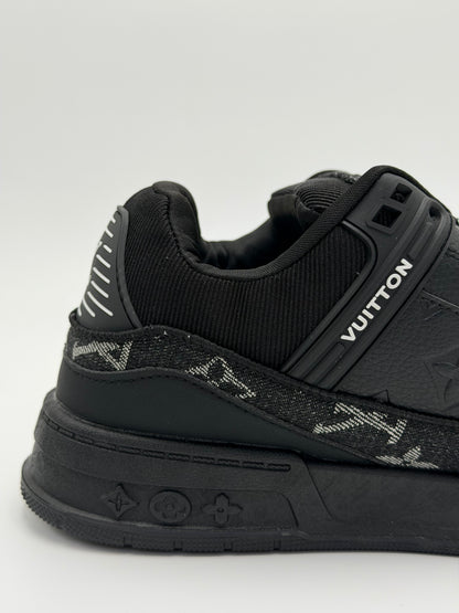 Louis Vuitton LV Trainer "Black Damier denim" (sp)