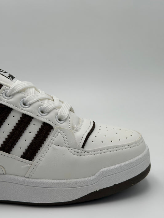 Adidas Forum Low CL Shoes "brown straps"