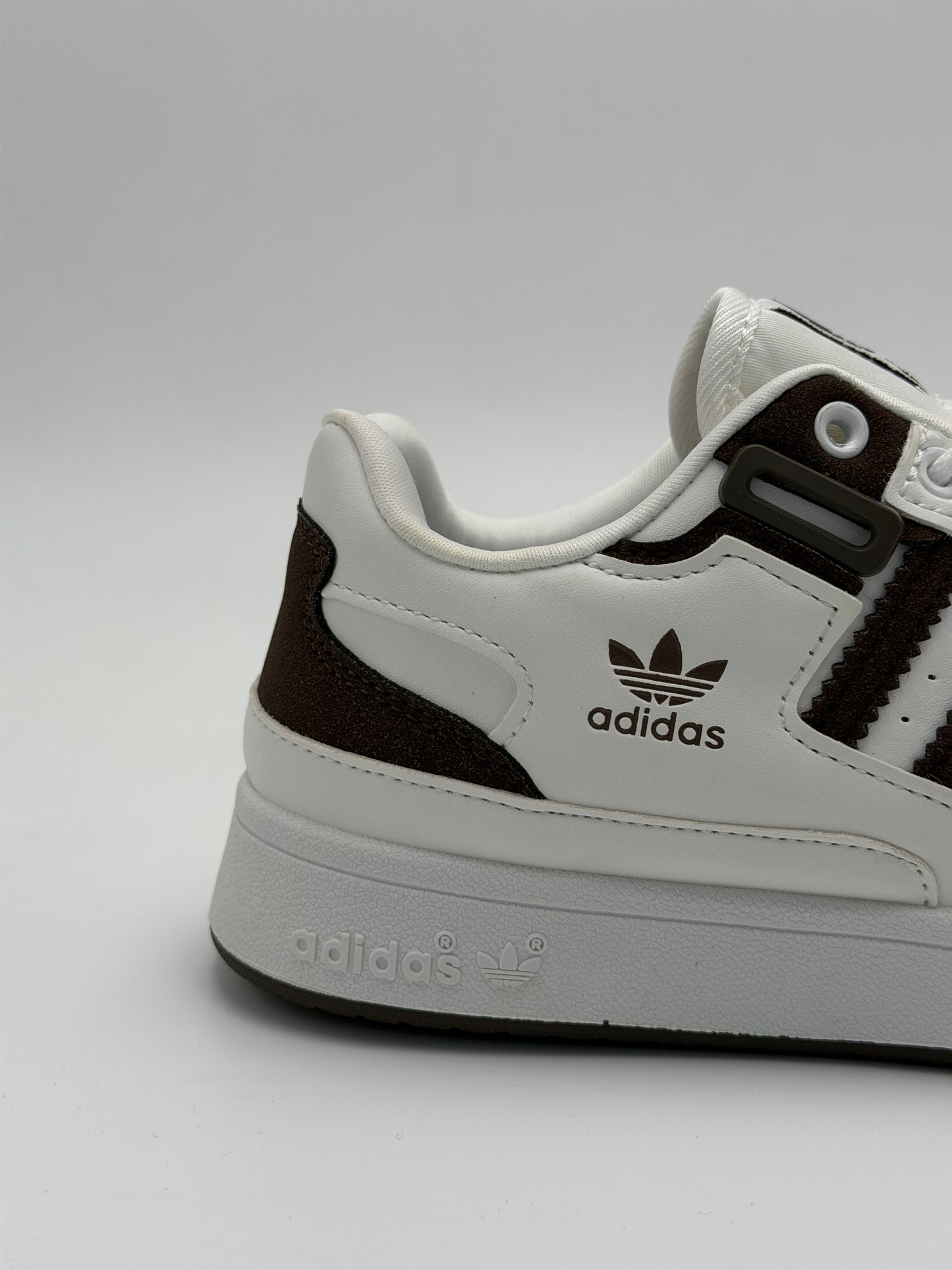 Adidas Forum Low CL Shoes "brown straps"