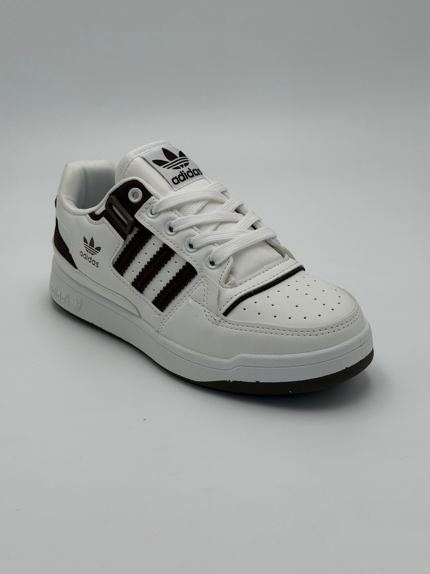 Adidas Forum Low CL Shoes "brown straps"