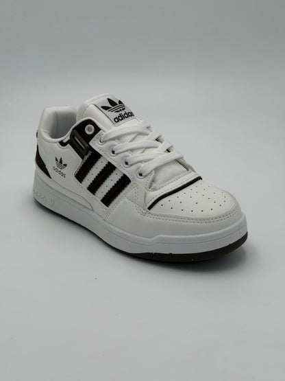 Adidas Forum Low CL Shoes "brown straps"