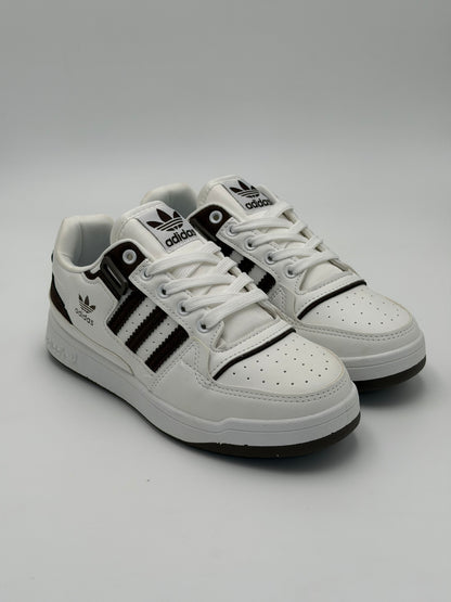 Adidas Forum Low CL Shoes "brown straps"