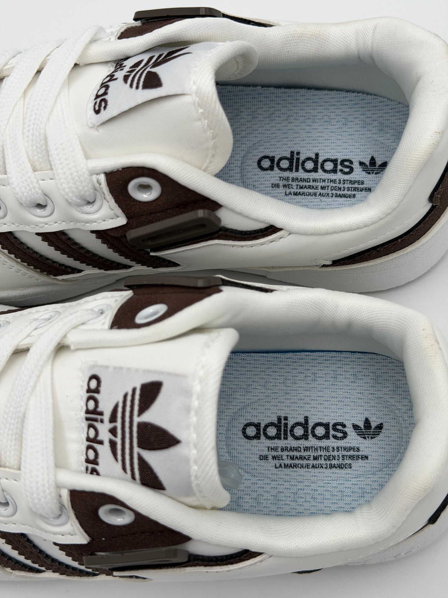 Adidas Forum Low CL Shoes "brown straps"