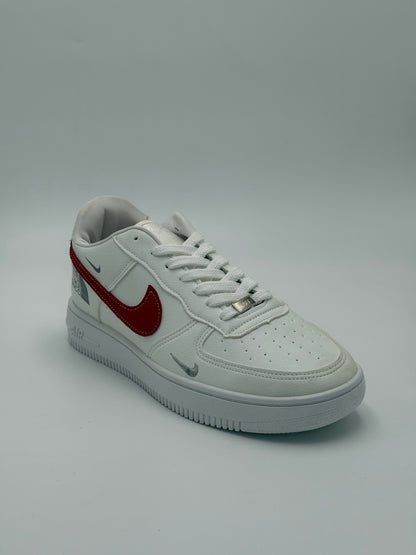 Nike AIr Force X North Face "red swoosh"