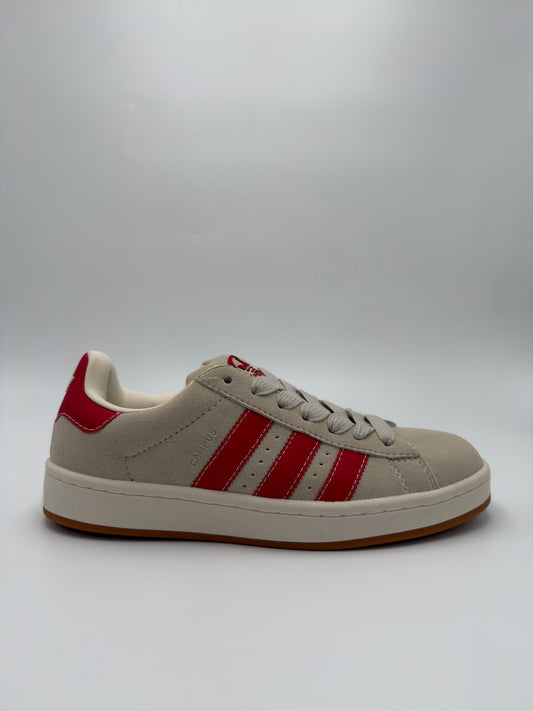 Adidas Campus OOs "beige& red"