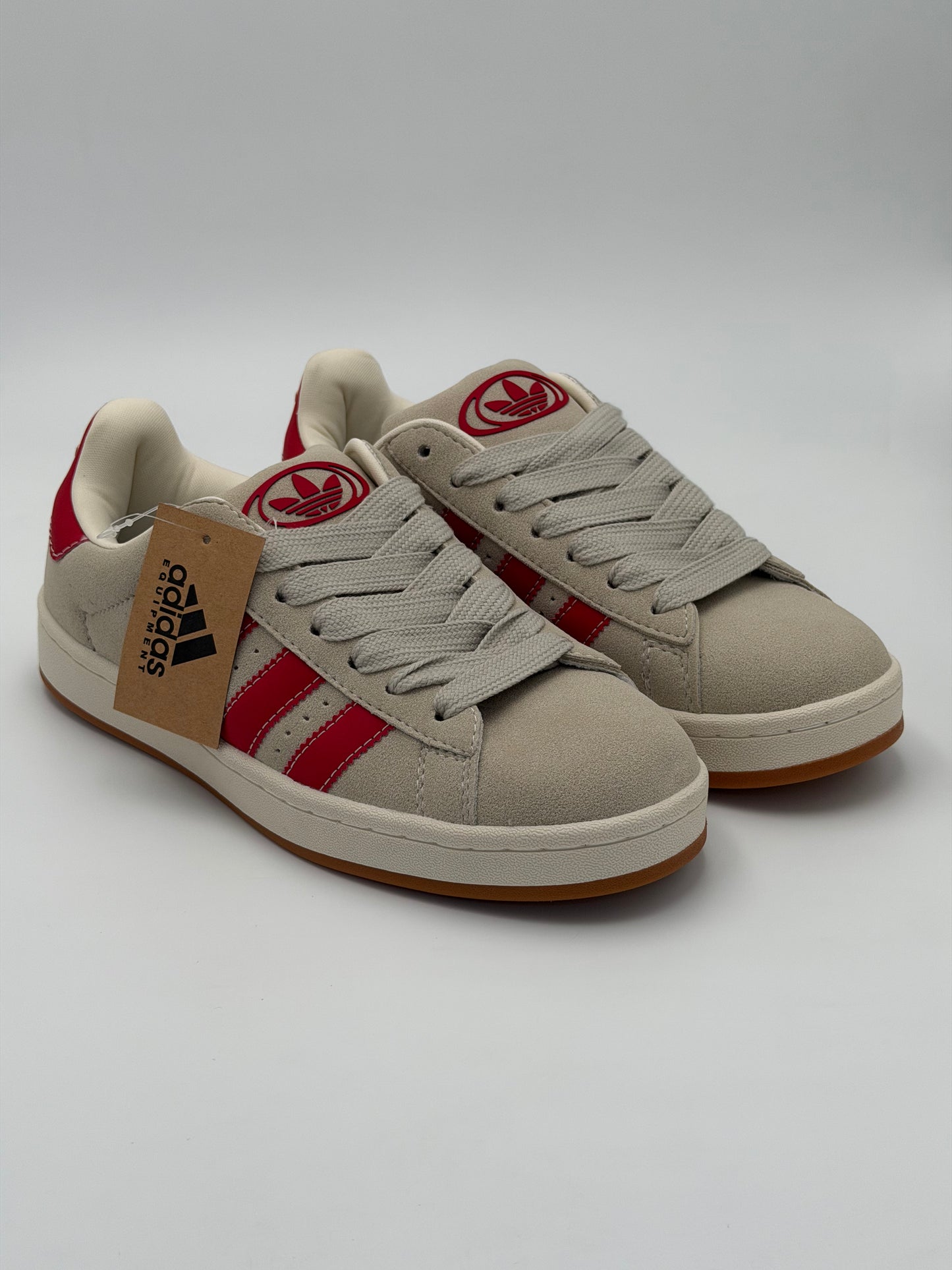 Adidas Campus OOs "beige& red"