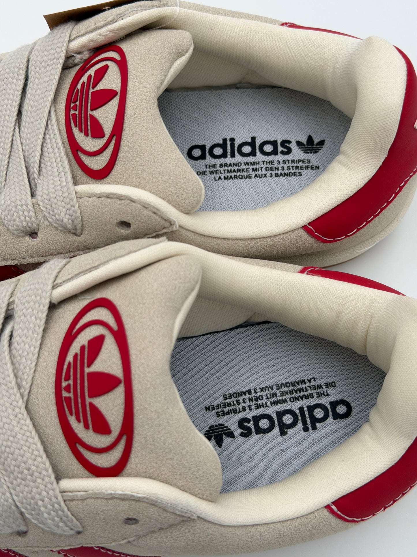 Adidas Campus OOs "beige& red"