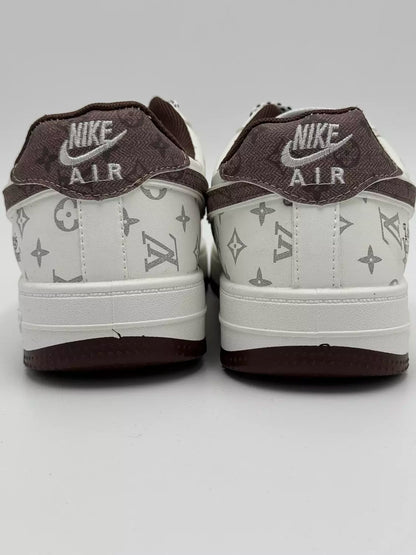 Louis Vuitton x Nike Air Force 1 Low (white and brown monogram)