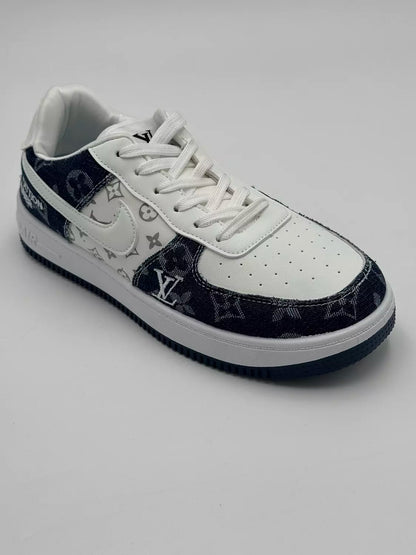 Louis Vuitton x Nike Air Force "navy tint"