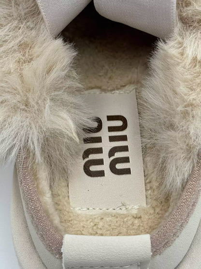 Miu Miu UGG Beige