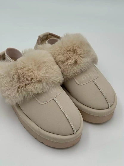 Miu Miu UGG Beige