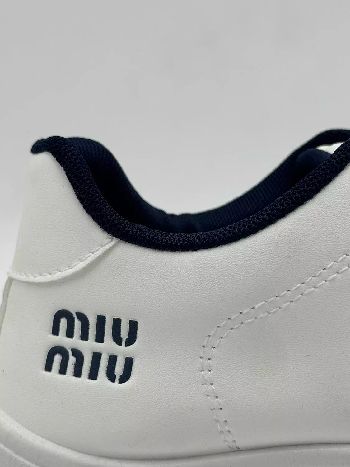 Miu Miu platform Navy blue accents