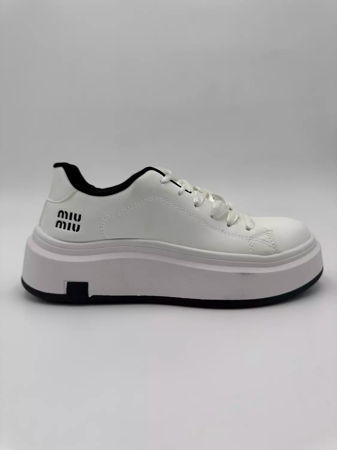 Miu Miu platform Tyre Black accents