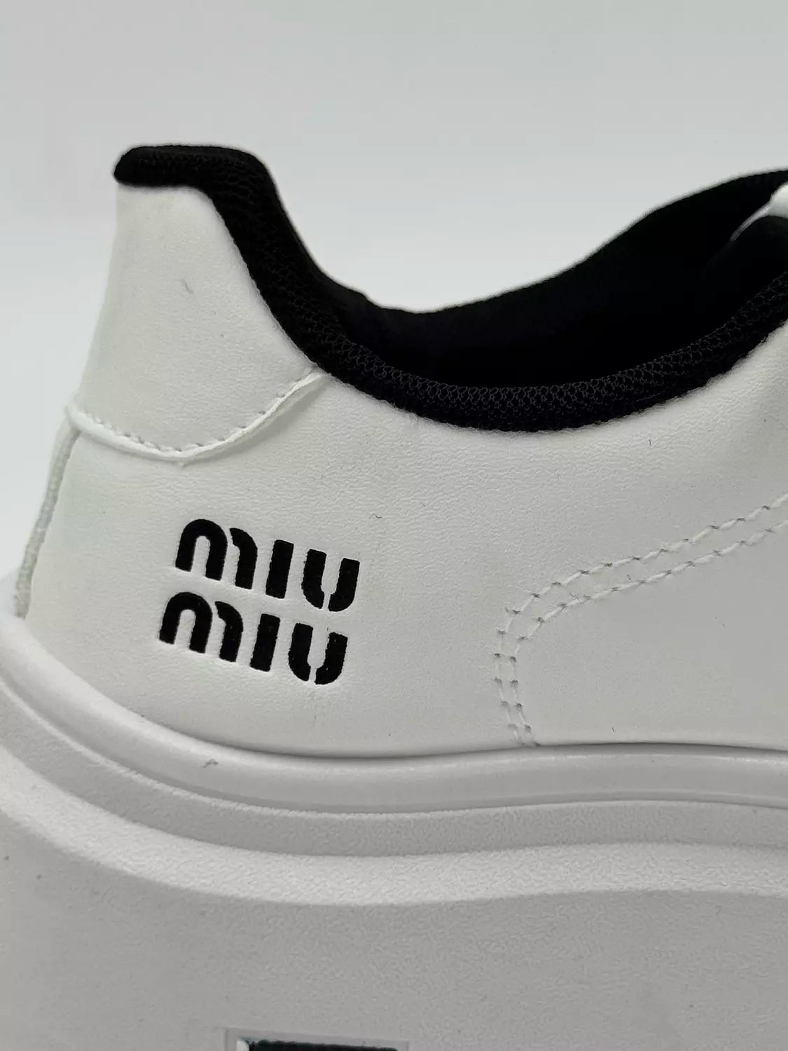 Miu Miu platform Tyre Black accents