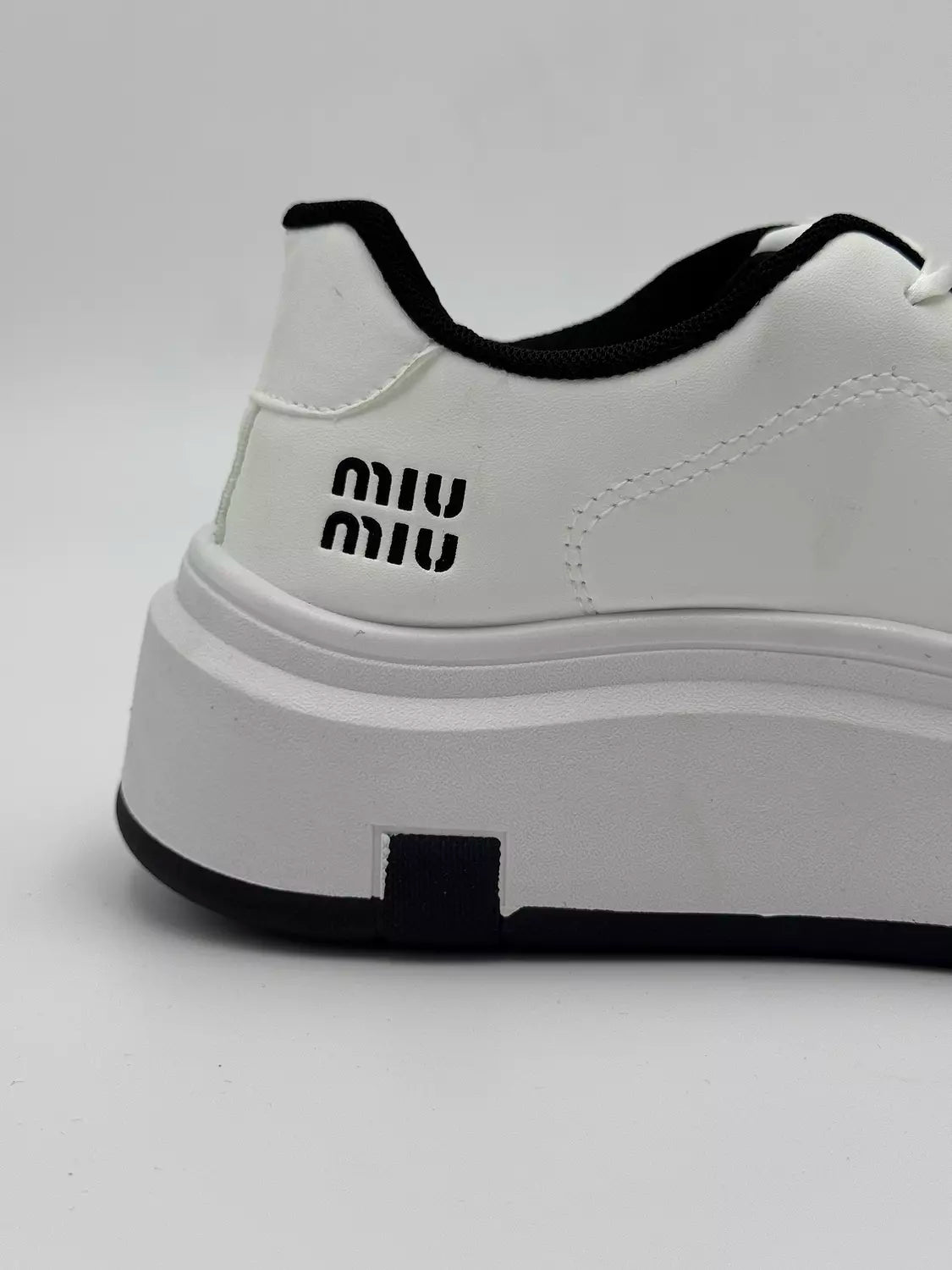 Miu Miu platform Tyre Black accents