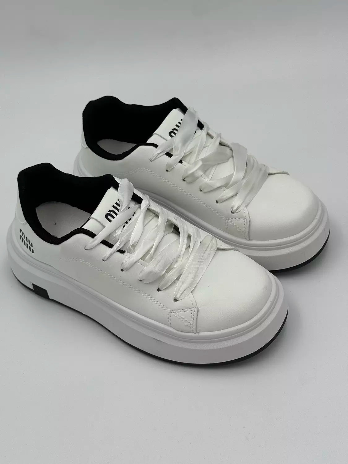 Miu Miu platform Tyre Black accents