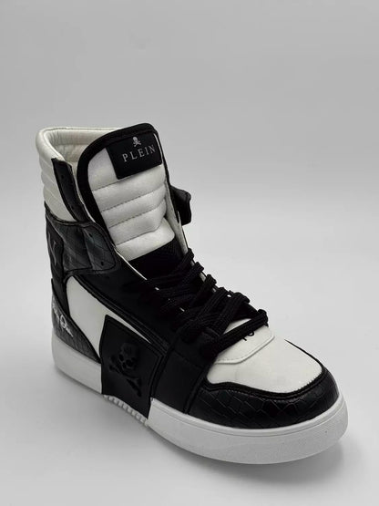 Philipp Plein Phantom Kick$ hi-top "BxW"