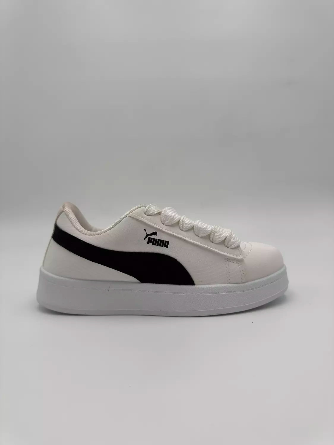 Puma Suede (white and black)