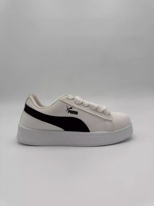 Puma Suede (white and black)