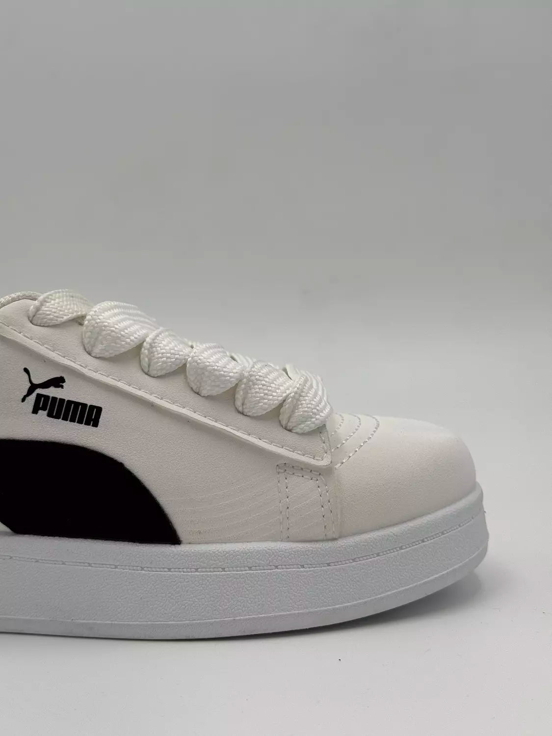 Puma Suede (white and black)