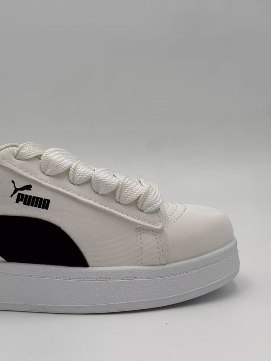 Puma Suede (white and black)