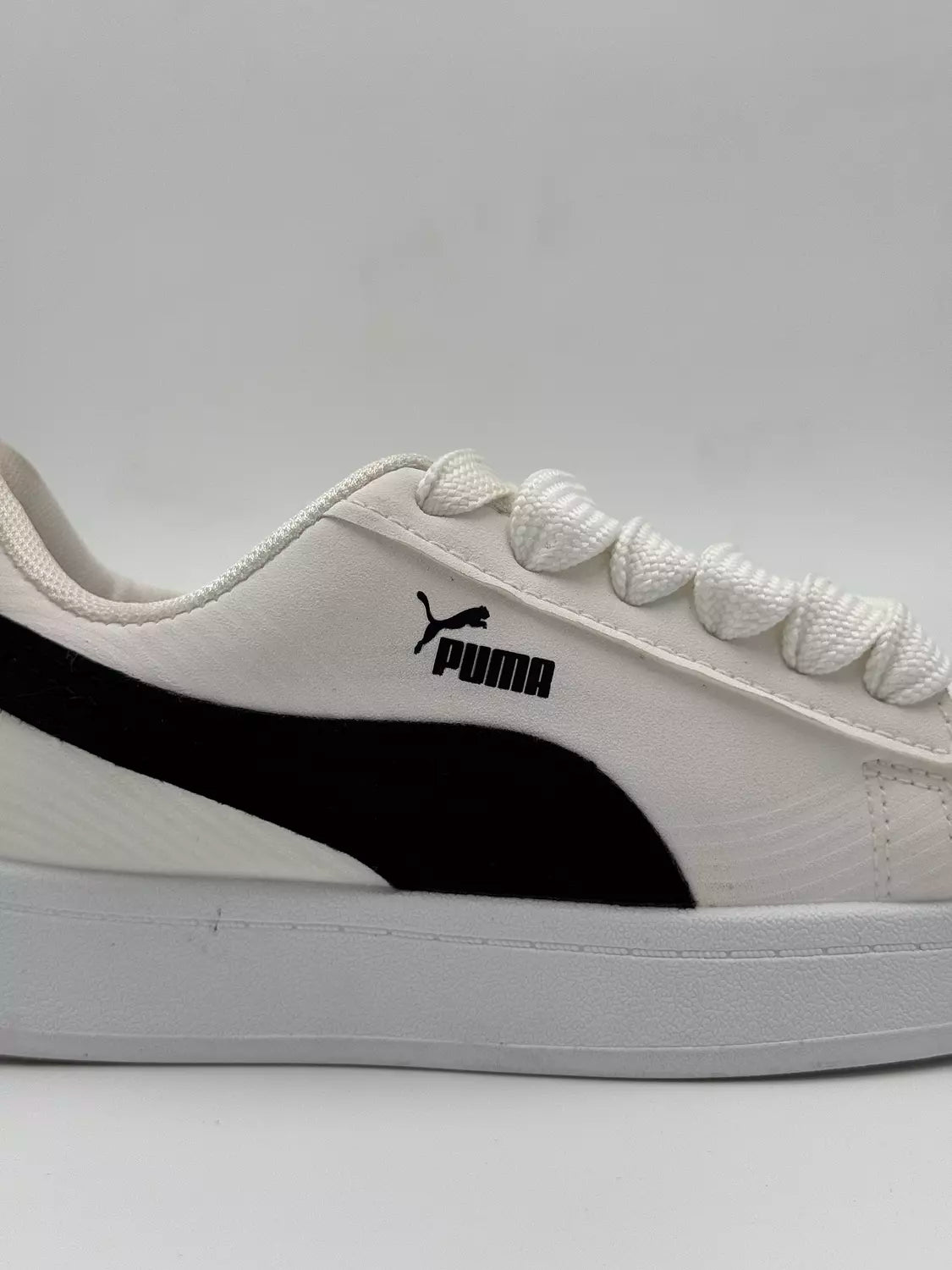 Puma Suede (white and black)